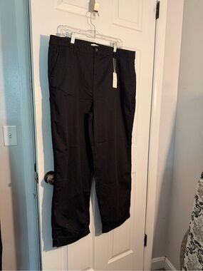 Active USA Black Chino Pants - Straight Fit